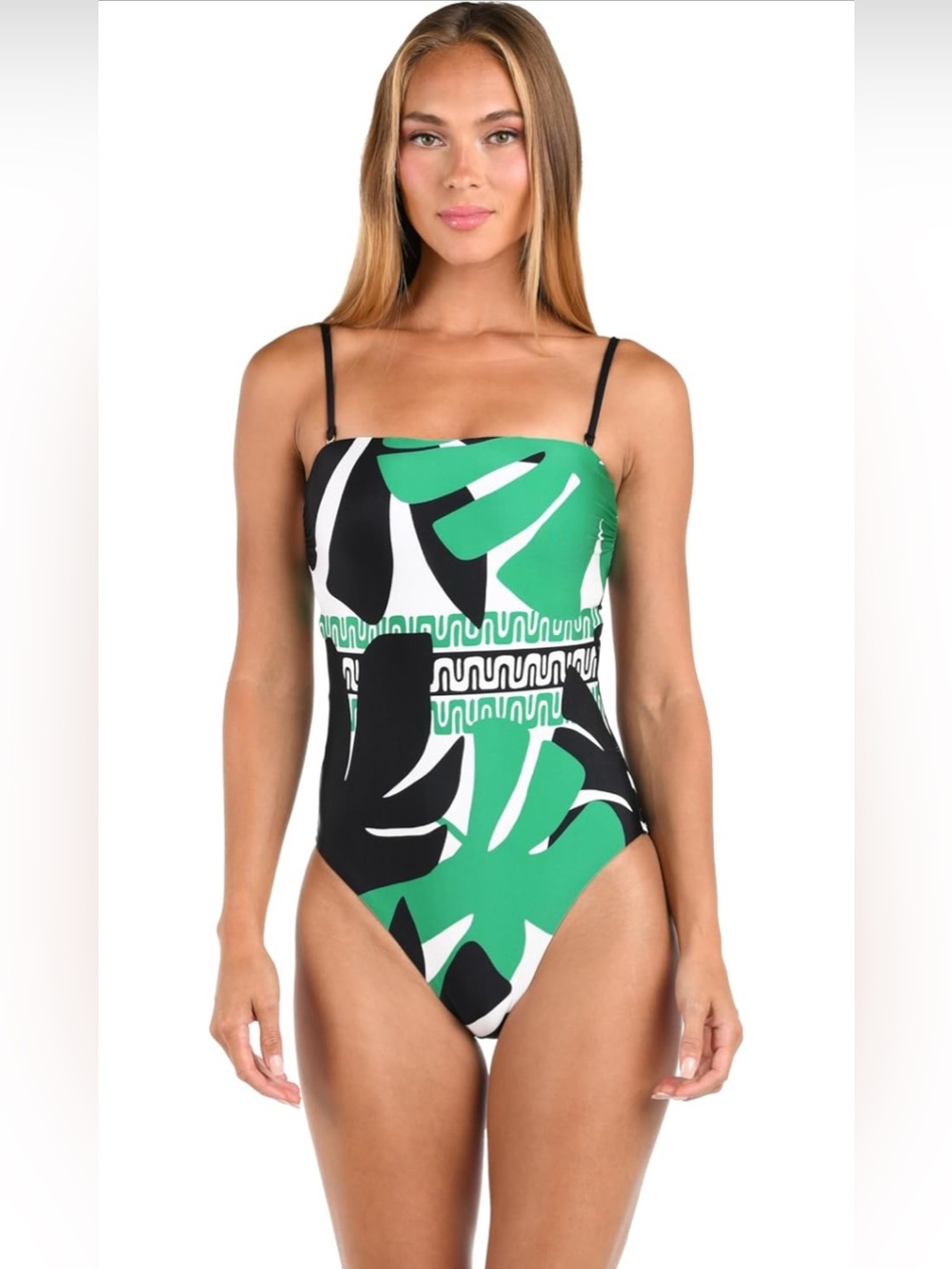 Sunshine 79 Monstera Bandeau One-Piece
Swimsuit Size 2, New with tags